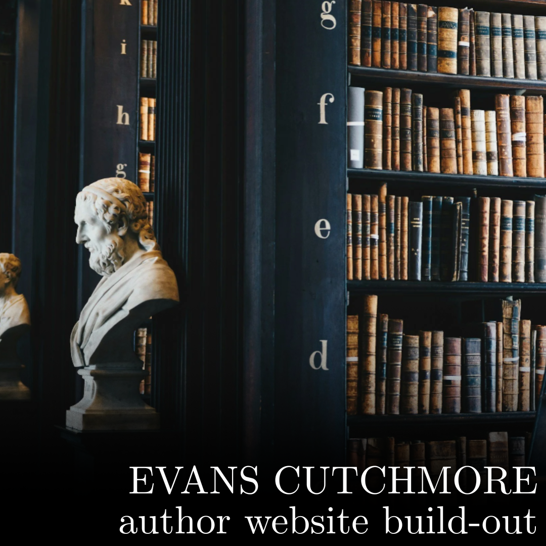 Author Website Build Out